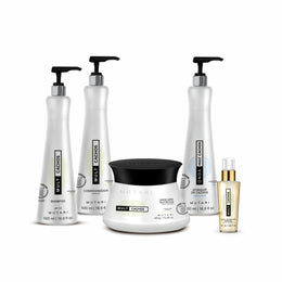 KIT 1 Shampoo MUTARI Mult Cachos 500ML + 1 Condicionador MUTARI Mult Cachos 500ML + 1 Ativador 2ABC MUTARI Mult Cachos 500ML + 1 Máscara MUTARI Mult Cachos 300G +  1 Óleo Vegetal MUTARI Mult Cachos 57ML