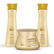 KIT Nutrit MUTARI (Shampoo Mutari Nutrit 240ml + Máscara Mutari Nutrit 300g + Creme para Pentear Mutari Nutrit 240ml)