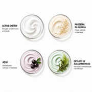 KIT Cronograma Powerloo (Máscara Recontrução 300g + Máscara Hidratação 300g + Máscara Nutrição 300g)