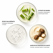 KIT 1 Shampoo Every Day Mutari Progress 240ml + 1 Mascara Every Day Mutari Progress 300g + 1 Creme Para Pentear Ed Mutari Progress 240ml + 1 #1 Indispensavel 300ml