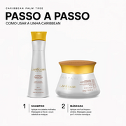 KIT Caribbean MUTARI (Shampoo 240ml + Máscara 300g)
