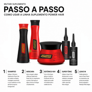 Shampoo ED Suplemento Power Hair 240ML