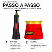 Mutari Power Hair Suplemento Professional 1KG