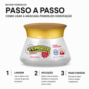 Condicionador Máscara Powerloo Hidratação 300G