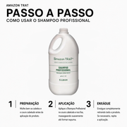 Champú profesional de aloe vera y frutas Amazon Trat 5L