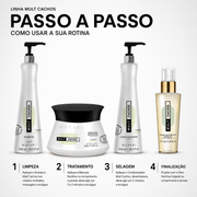 Shampoo Mutari Mult Cachos 500ML