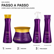 Máscara Sos Rubio Fuerza y Brillo 300G ED