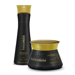KIT 1 Shampoo Every Day MUTARI Progress 240ml + 1 Mascara Every Day MUTARI Progress 300g
